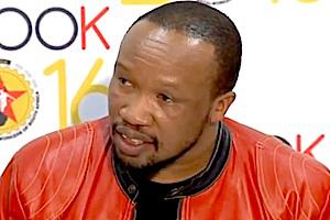 Picture credit: General secretary of Numsa, Irvin Jim courtesy You Tube.